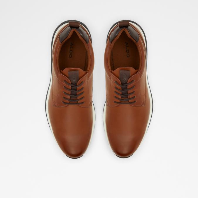 Grandspec Men's Brown Lace-Up