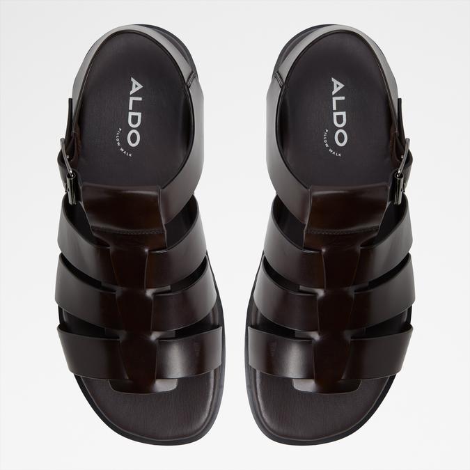 Darby-In Men's Brown Strap Sandals