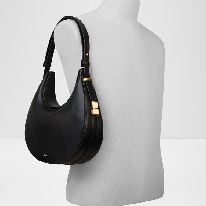 Miah Women's Black Shoulder Bag image number 3