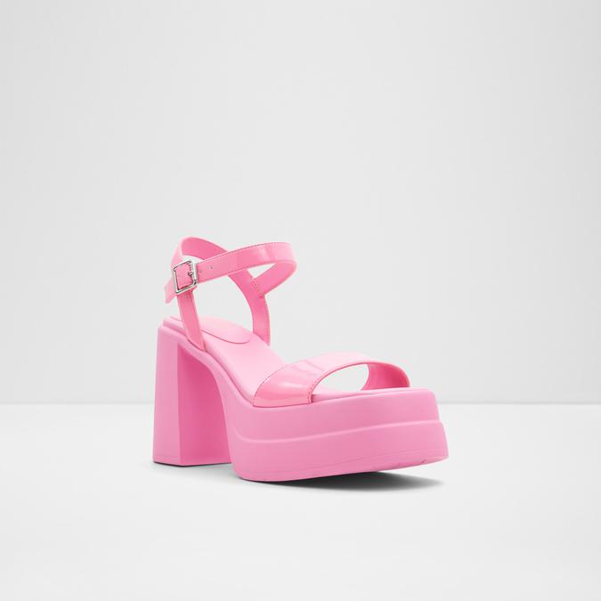 Taina Women's Medium Pink Block Heel Sandals image number 3