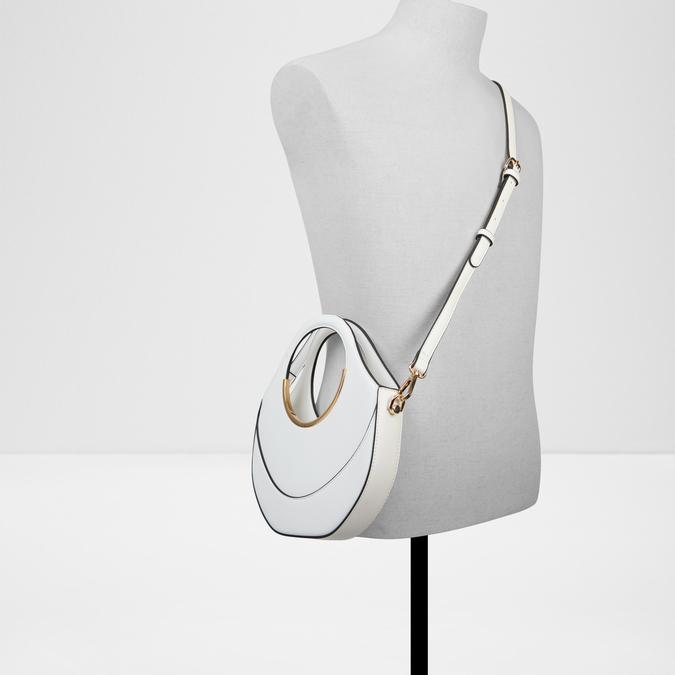 Frenacia Women's White Satchel image number 3
