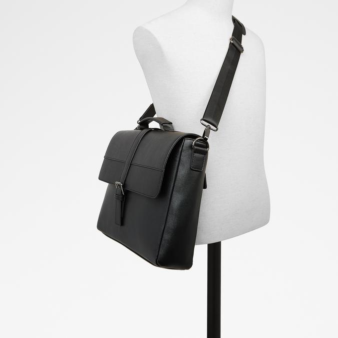 Cedro Men's Black Messenger image number 3