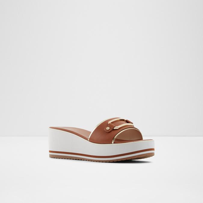 Fraudia Women's Cognac Sandals image number 3