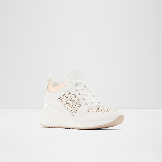 Coluber Women's White Sneakers image number 3