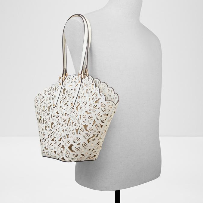 Jacinta Women's White Satchel image number 3