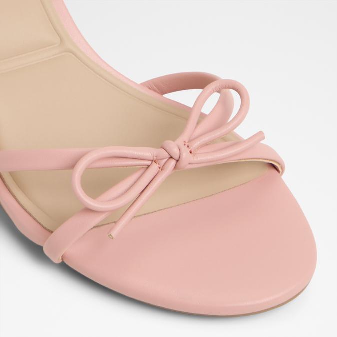 Boursette-In Women's Pink Block Heel Sandals image number 5
