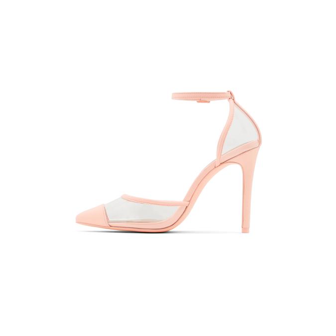 Bisouss Women's Light Pink Heeled Shoes image number 2