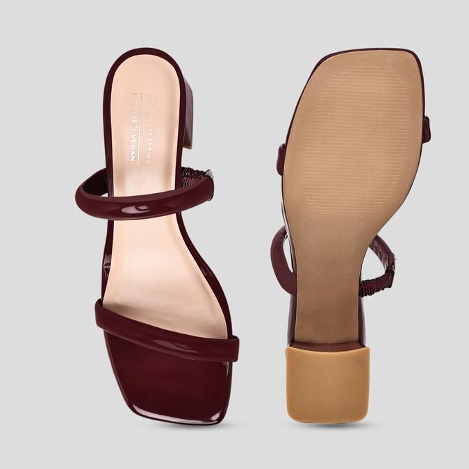 KAIAA  MAROON Women Heels image number 5