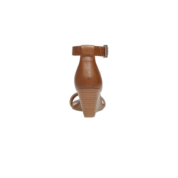 Abaussa Women's Cognac Wedges image number 2