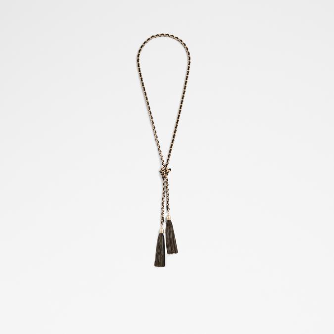 Finnick Women's Black On Gold Necklace image number 0