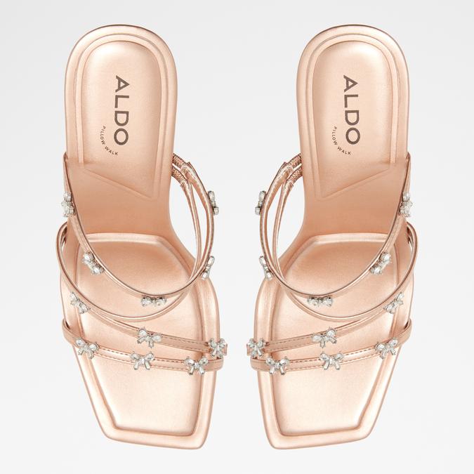 Astaya Women's Beige Dress Sandals image number 1