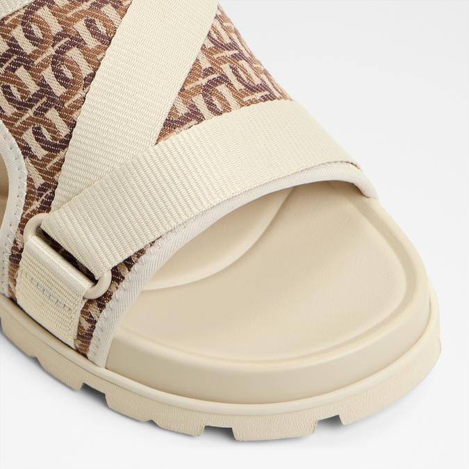 Deniels-In Men's Beige Strap Sandals image number 5