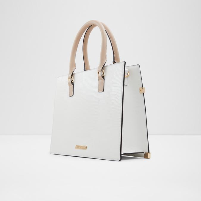 Farobagyn Women's White Tote image number 1