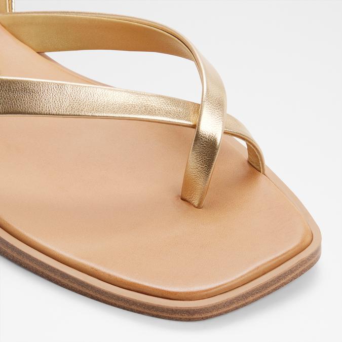 DARESSI Gold Women Flats image number 4