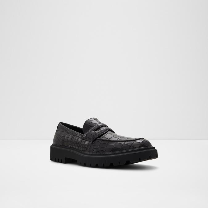 Bigthink Men's Black Loafers image number 4