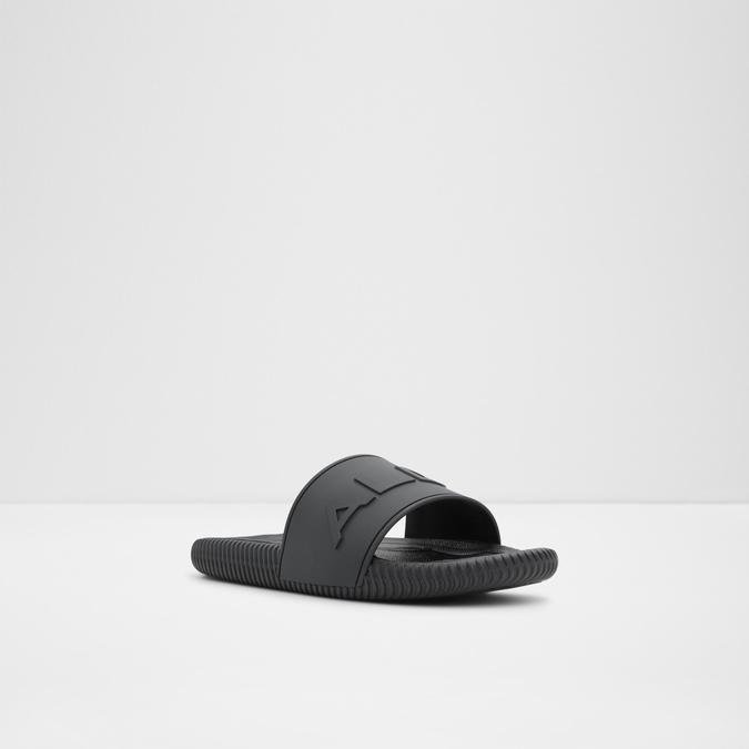 Poolslide Men's Black Sandals image number 4