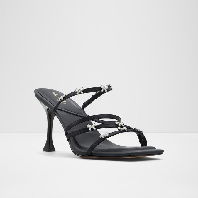 Astaya Women's Black Dress Sandals image number 4