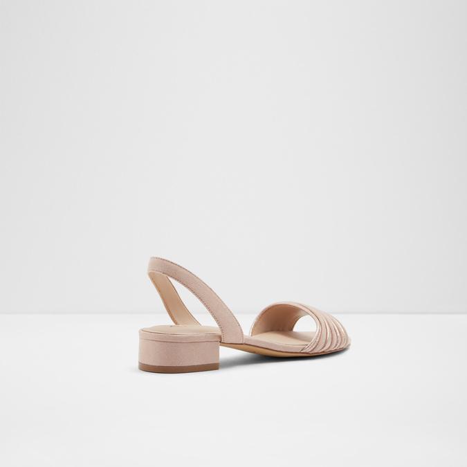 Sevearia Women's Light Pink Block Heel Sandal image number 1