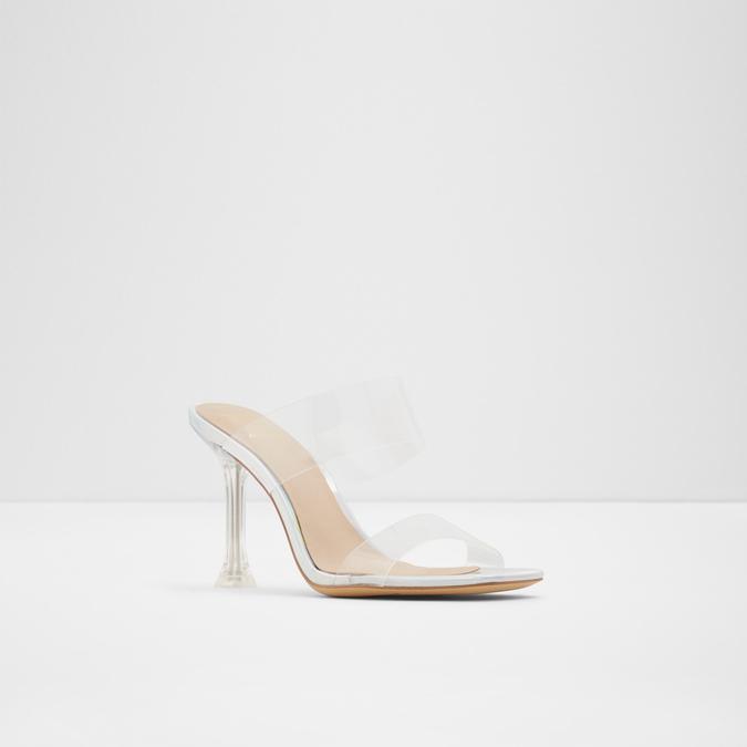 Stepsisters Women's Clear Dress Sandals image number 3