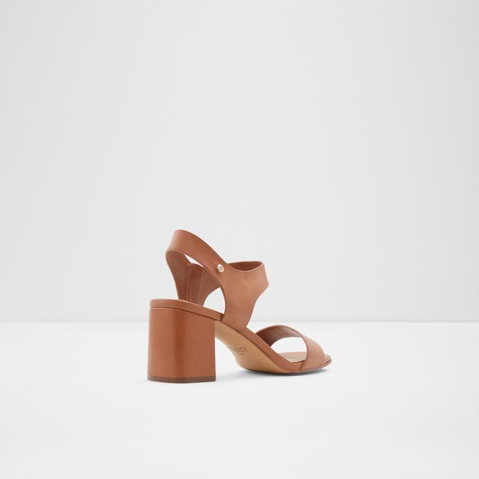 Cognac sandals heels cheap