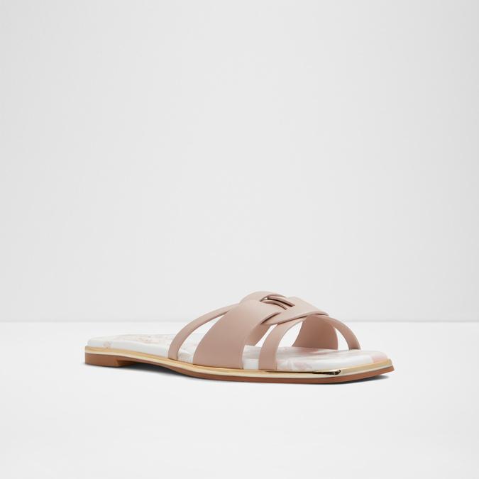 Cadialdan Women's Pink Flat Sandals image number 4