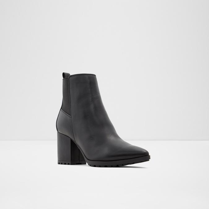 Fralisso Women's Black Ankle Boots image number 3
