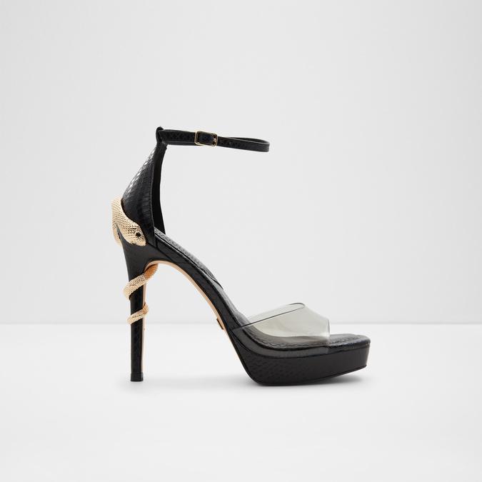 Medusa Women's Black Dress Sandals