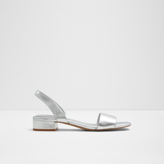 Dorenna Women's Silver Flat Sandals image number 0