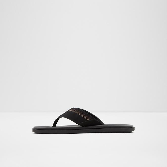 Colvestone Men's Black Thong Sandals image number 2