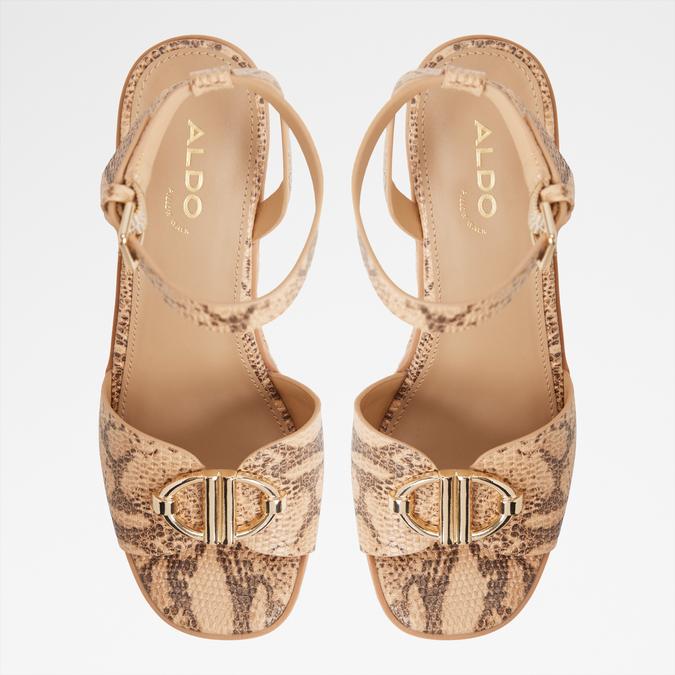 Droin-In Women's Brown Wedges
