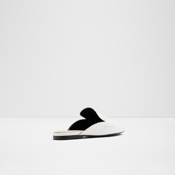 Delilmadia Women's White Mules image number 2