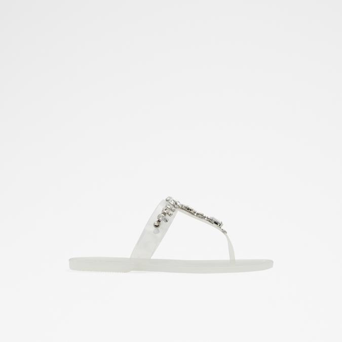 Legaemas Women's White Flat Sandals image number 0