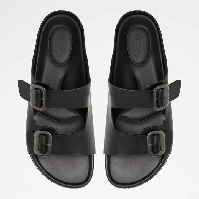 Kennebunk Men's Black Double Band Sandals image number 1
