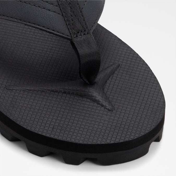 HIDEAWAY Black Men Thong Sandals image number 4