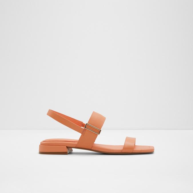 Nuwin Women's Orange Flat Sandals image number 0
