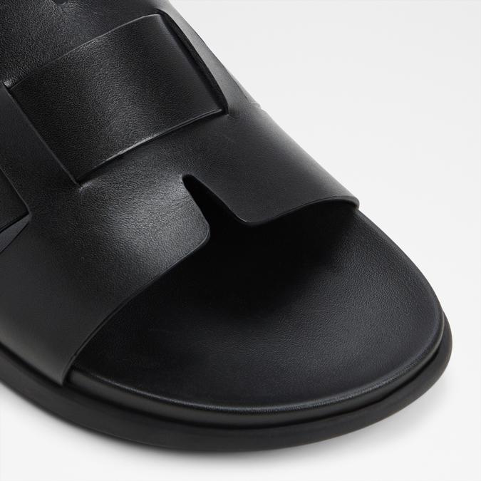 Padiena-In Men's Black Strap Sandals image number 5
