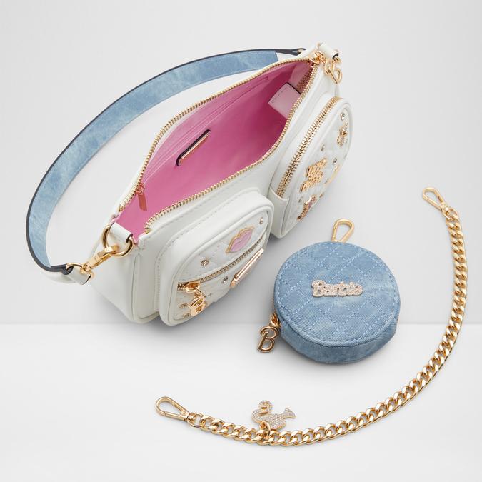 Barbiestyle Women's White Cross Body image number 3