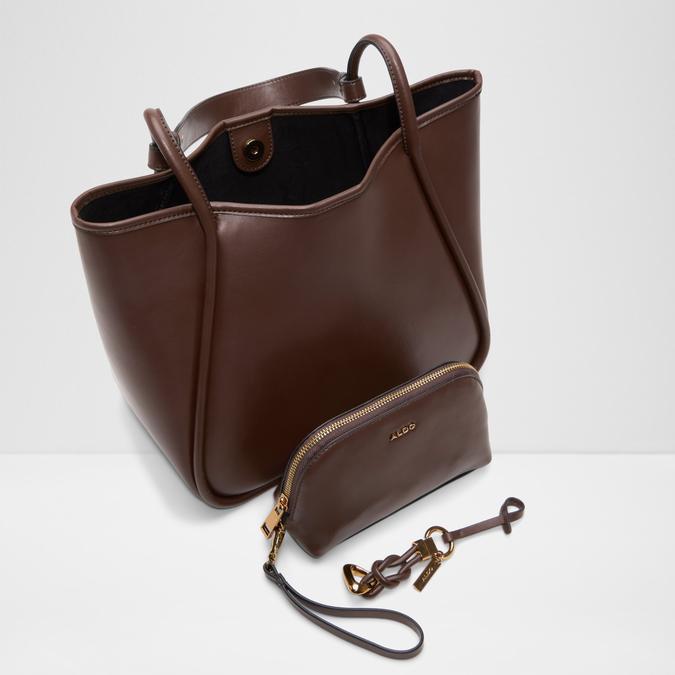  RHAUBAEN BROWN Women Satchel image number 2