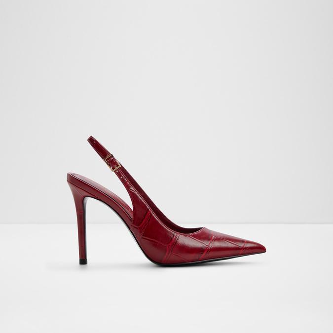 STESSYSLING2.-B Dark Red Women Pumps