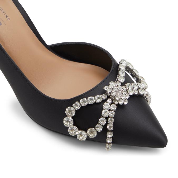 Aurah Women's Black Pumps image number 5