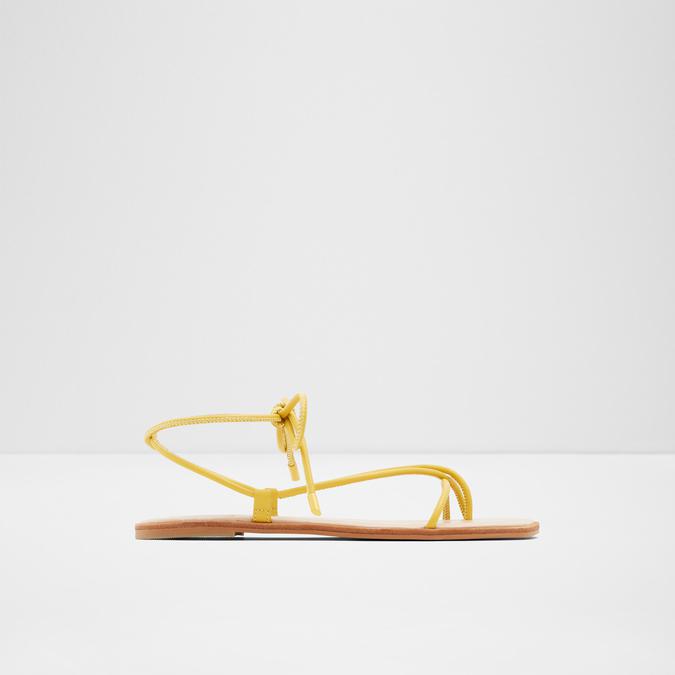 Oita Women's Yellow Flat Sandals image number 0