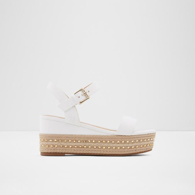 Mauma Women's White Wedges image number 0