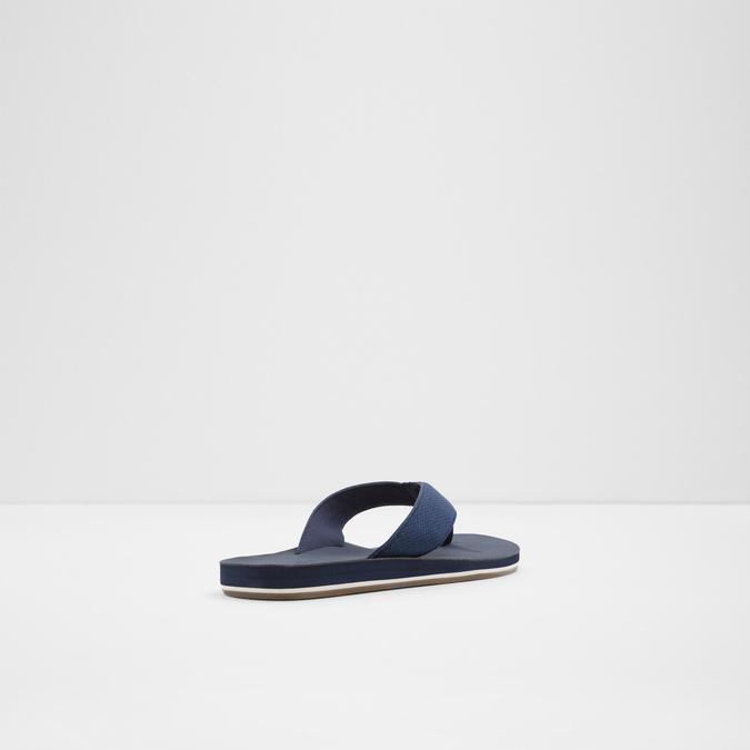 Weallere Men's Navy Thong Sandals image number 1