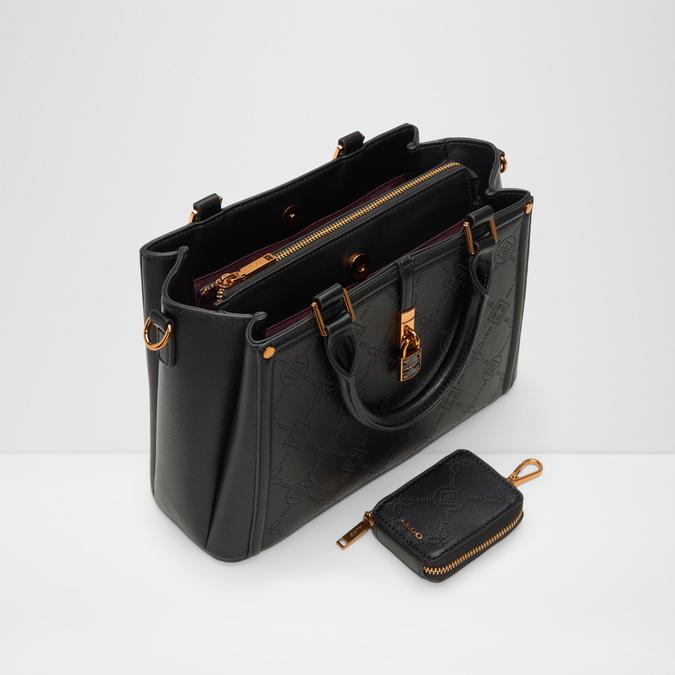 Salwah Women's Black Satchel image number 2