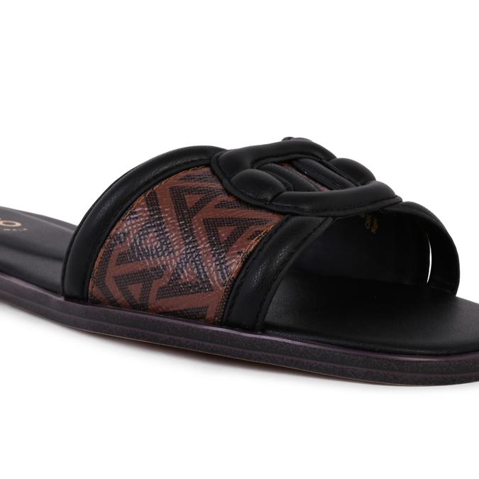 LIAUDINA-IN Black Women Flat Sandals image number 4