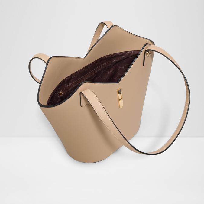 HERMITTE Beige Women Satchel image number 2