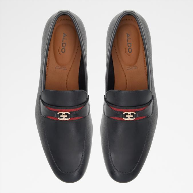 Leopaul Men's Black Loafers