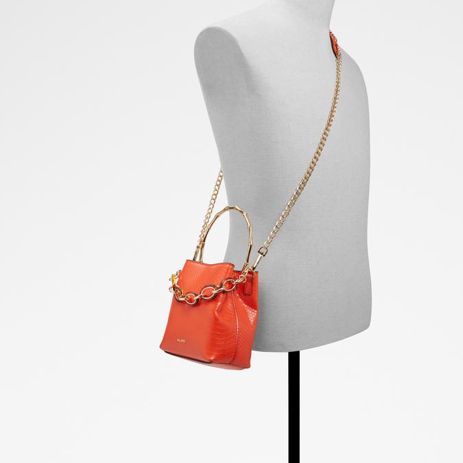 Kayannie Women's Bright Orange Crossbody image number 3