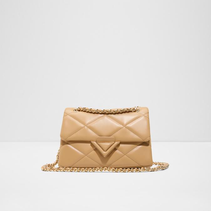 PUFFQUILTSMALL BEIGE Women Cross Body image number 0