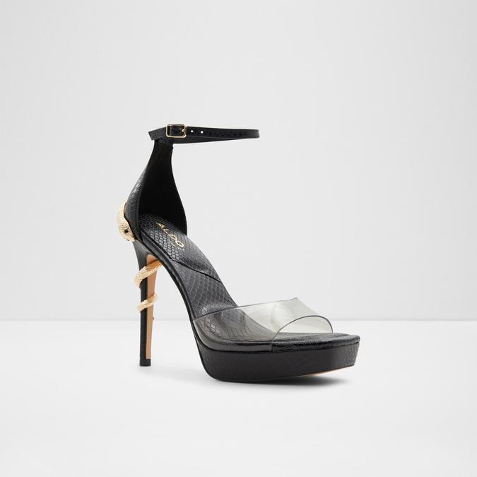 Black best sale dressy sandals